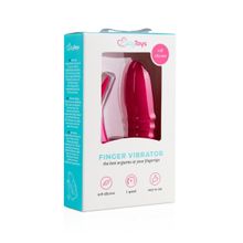 Easy toys Ярко-розовая вибронасадка на палец Finger Vibrator (ярко-розовый)