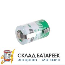 Батарейка Saft  LS 14250 CNR 1 2AA с лепестковыми выводами