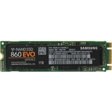 Накопитель SSD 1 Tb M.2 2280 B&M 6Gb   s Samsung 860 EVO    MZ-N6E1T0BW    (RTL) V-NAND TLC