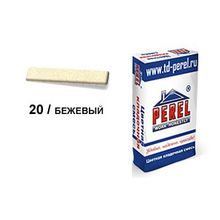 Цветной кладочный раствор PEREL SL 0020 бежевый, 50 кг