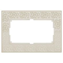 Werkel Рамка Werkel Flock для двойной розетки слоновая кость WL05-Frame-01-DBL-ivory 4690389073175 ID - 243789