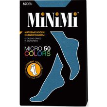 Носки женские MiNiMi Micro colors 50 den (1-а пара)