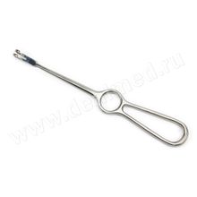 Крючок хирургический 2-х зубый тупой (Арт. МТ-К-32) ПТО Медтехника, Россия