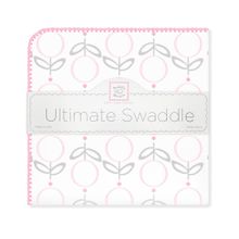 SwaddleDesigns Ultimate Lolli Fleur розовая