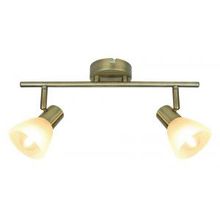 Спот два плафона PARRY античная бронза E14 2*40W 220V A5062AP-2AB