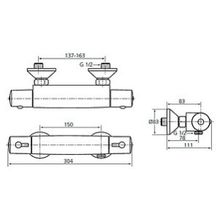 Термостат Ideal Standard Ceratherm 50 A6367AA для душа