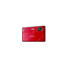Фотокамера цифровая SONY DSC-TX100V. Цвет: красный
