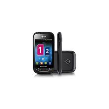 Мобильный телефон LG P698 Black (2 SIM-карты)