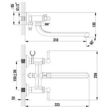 Смеситель Lemark plus Balance LM1312C универсальный