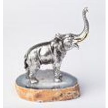 Серебряная статуэтка слон 318_SR