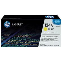 Картридж лазерный HP (Q6002A) ColorLaserJet CM1015 2600 и другие, желтый, оригинальный, 2000 стр.