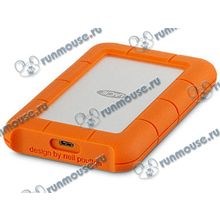 Внешний жесткий диск 1000ГБ 2.5" LaCie "Rugged", оранжевый (USB3.0, Thunderbolt) (ret) [137536]