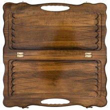 Нарды резные "Олень" с ручкой 50