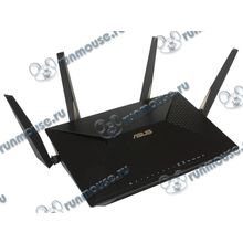 Беспроводной маршрутизатор ASUS "BRT-AC828" WiFi 1.7Гбит сек. + 8 портов LAN 1Гбит сек. + 2 порта WAN 1Гбит сек. + 2 порта USB3.0 (ret) [140353]