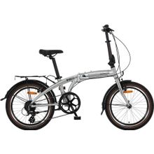 20" NOVATRACK TG20 2018 (8ск, алюм.склад, жестк, V-brake, TS71 - M310 HG20)(20FATG8SV.CP8, серебристый, 124572)