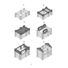 Лесовичок Разборный домик 130 деталей