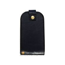 Сумочка кожаная для APPLE iPHONE Футляр чёрная 00010640