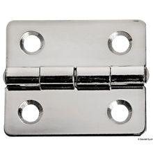 Osculati Hinge mirror polished SS 38x33 mm, 38.467.80