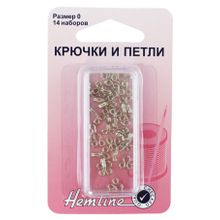 Hemline Крючки и петли пришивные, 14 пар, №3