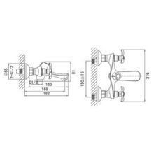 Смеситель для ванны D&K Documenta Hessen (DA1213201)