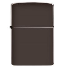 Зажигалка коричневая матовая Zippo Classic с покрытием Brown Matte