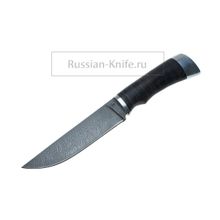 Нож Лунь-2 (дамасская сталь), кожа