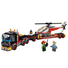 Конструктор LEGO 60183 City Great Vehicles Перевозчик вертолета