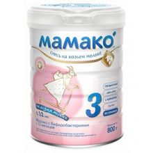 Мамако 3 с бифидобактериями 800 г