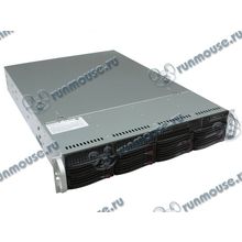 Платформа 2U 19" RM Supermicro "SuperServer SYS-6028R-WTR" (2xSocket2011-v3, iC612, 16xDDR4, 8xHS 3.5" SATA III, RAID, 4xPCI-E x8 + 2xPCI-E x8 LP, VGA, 2x1Гбит LAN, IPMI, USB3.0, 740Вт red.) [131045]