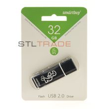 SB32GBGS-K, 32GB USB 2.0, Glossy Series, Black, SmartBuy