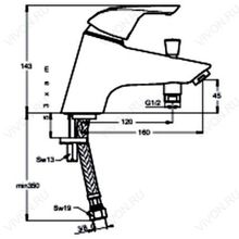 Ideal Standard Смеситель Ceraplan New B4101AA