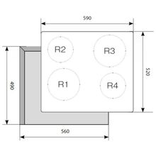 LEX Варочная поверхность Lex EVH 640 WH