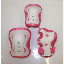 Joerex Набор защиты для роликов JOEREX PR09711 (розовый)