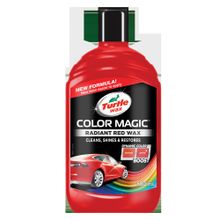 Защитная полировальная паста красная Turtle Wax Color Magic Radiant Red Wax 52711 500 мл