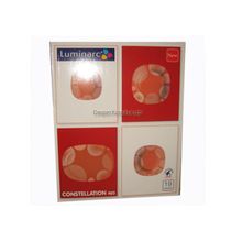 Столовый сервиз Luminarc CARINE CONSTELLATION RED КОНСЕЛАШИН РЭД G8265 (19 предметов)