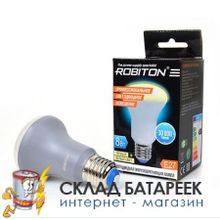 Лампа светодиодная ROBITON LED R63-8W-2700K-E27 BL1