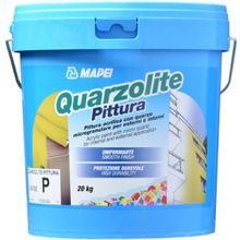 Mapei Quarzolite Pittura 20 кг прозрачно белая