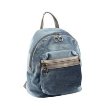 Синий женский рюкзак 3527