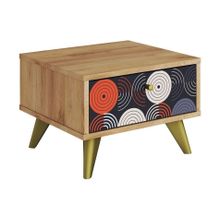 Стиль Фьюжн Тумба прикроватная ТМ-004