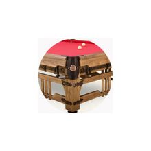 Эксклюзивный бильярдный стол Ричард. В стоимость включены: сборка стола, доставка, светильник, комплект аксессуаров для игры.