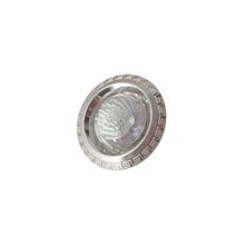 Elvan 16001B N02 -SS-N METAL+CRYSTAL точечный встаиваемый светильник