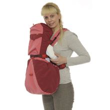 Рюкзак кенгуру двухцветный  «BabyActive Lux»