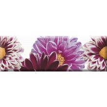 Керамическая плитка Absolut keramika Aure Decor FLowers 02 декор 15х45