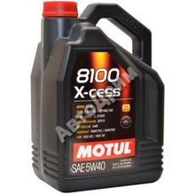 102870  MOTUL 8100 X-cess 5w-40 масло мот. синт. 5л