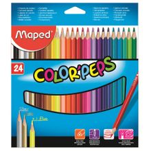 Карандаши MAPED 183224 COLORPEPS 24 цв