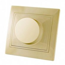 Светорегулятор поворотный ТАЙМЫР, 600 Вт, слоновая кость |  код. SQ1814-0124 |  TDM