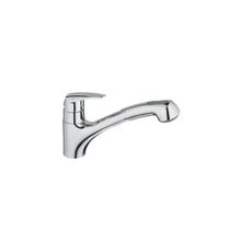 Смеситель для кухни, Eurodisc, выдвижная лейка, Grohe 32257001