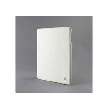  Чехол книжка JisonCase iPad 2   iPad NEW (white)