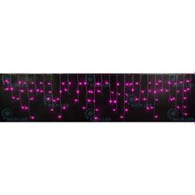 Rich LED 3*0.5 м, цвет: розовый. Прозрачный провод