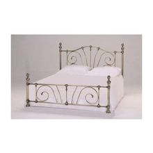 Кровать 9408 L (Размер кровати: 160Х200, Цвет: Antique brass - Античная медь)
